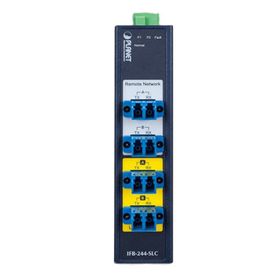 switch industrial bypass de fibra optica monomodo con conector lc de 2 canales238791