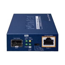 convertidor de medios poe 1001000basex sfp a 101001000baset 8023bt 95 vatios238059