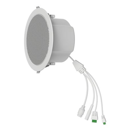 Altavoz De Techo Para Voceo Y Paging 2 Lineas Sip Potencia De Hasta 10w  Alimentación Via Poe