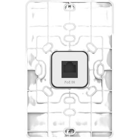 punto de acceso wifi 6 80211ax de pared mumimo 2x22 24g y 3x32 5g throughput inalámbrico de 3 gbps y 4 puertos gigabit cableado