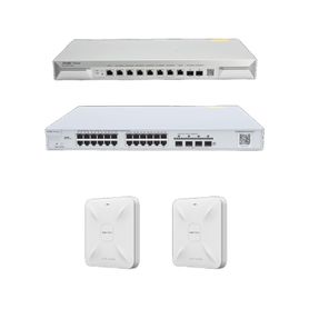 solución completa de red para hasta 1500 clientes y hasta 9 servicios de internet ideal para iniciar un proyecto de hoteleria u