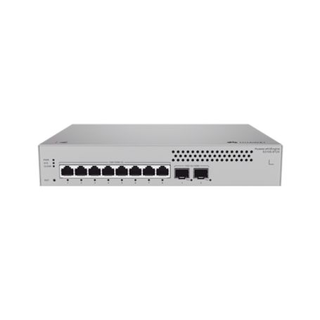 Switch De Acceso Gigabit Administrable Capa 2 / 8 Puertos 10/100/1000 Mbps / 2 Puertos 10ge Sfp Uplink  / Erps / Rutas Estáticas