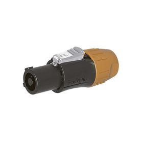 powercom  linea neutro y conexión a tierra de seguridad preadaptada ip65 color negro