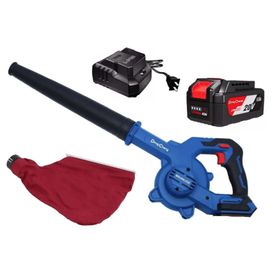 sopladora inalámbrica de 20v incluye bateria de 40ah y bolsa guarda polvo237527