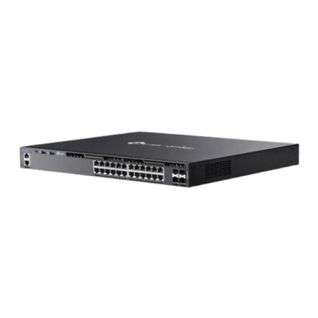 Switch Omada L3 Sdn Administrable / 24 Puertos Gigabit Y 4 Puertos Sfp / Funciones Rip Vvrp Servidor Dhcp / Administración Centr