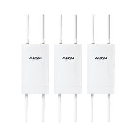 kit de 3 puntos de acceso wifi 6 y ptmp omnidireccional doble banda simultanea en 24 y 5 ghz hasta 300 m de cobertura wifi hast