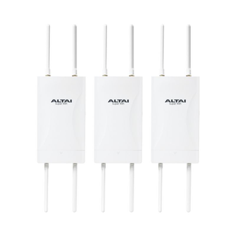 Kit De 3 Puntos De Acceso Wifi 6 Y Ptmp Omnidireccional Doble Banda Simultanea En 2.4 Y 5 Ghz Hasta 300 M De Cobertura Wifi Hast