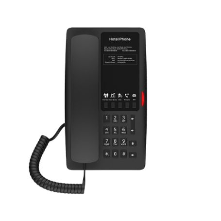 teléfono ip wifi para hoteleria puerto usba para carga 5 teclas programables para servicio rápido hotline plantilla personaliza