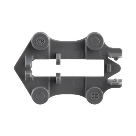 soporte para terminación de conectores sc prepulidos con herramienta opticam® 2  con tubo de alineación color negro182726