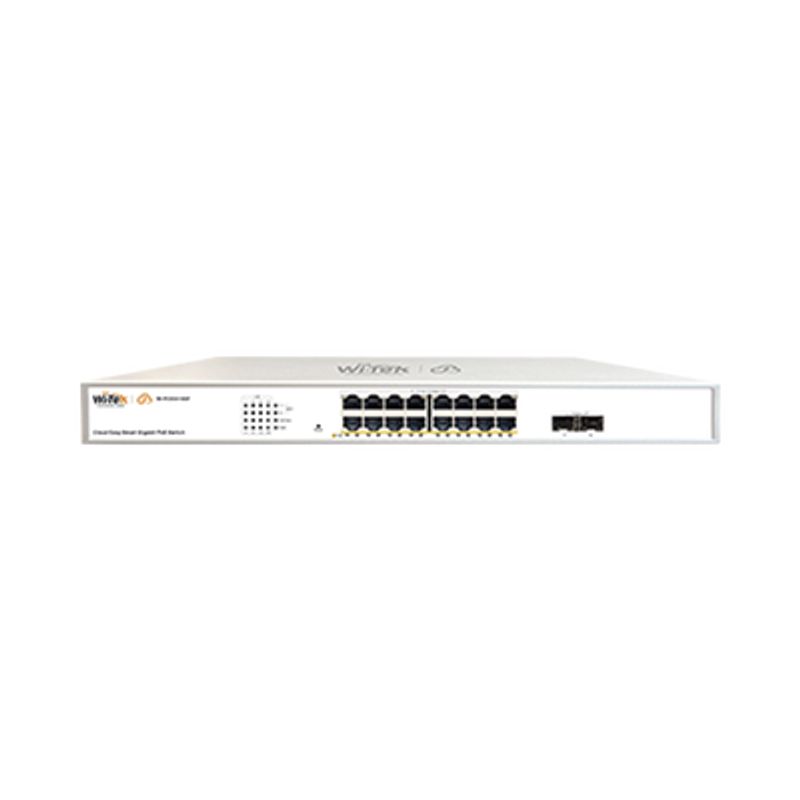 Switch Administrable Poe  / 16 Puertos Poe Af/at Gigabit /  2 X Sfp Gigabit / Administración Cloud Gratuita / Presupuesto 240 W