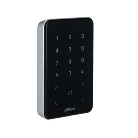 dahua asr2101ad  lectora de tarjetas id con teclado para panel de control de acceso uso exterior soporta comunicación wiegand y