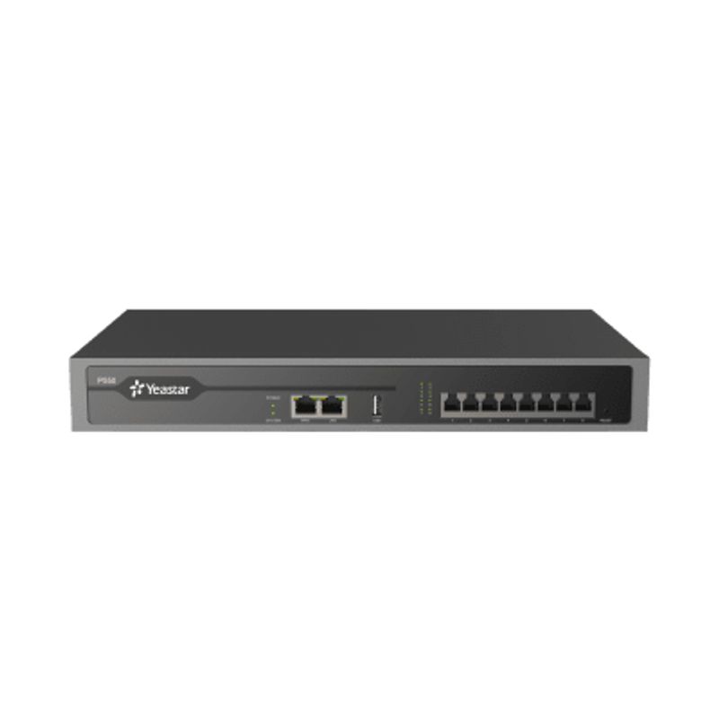 Conmutador Enterprise Modular Yeastar 50 Extensiones10 Llamadas Simultaneas Hasta 8 Puertos Fxo/fxs (no Inculidos)
