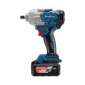 llave de impacto inalámbrica de 20 v incluye 2 baterias de 50 ah cargador y estuche plástico 237387