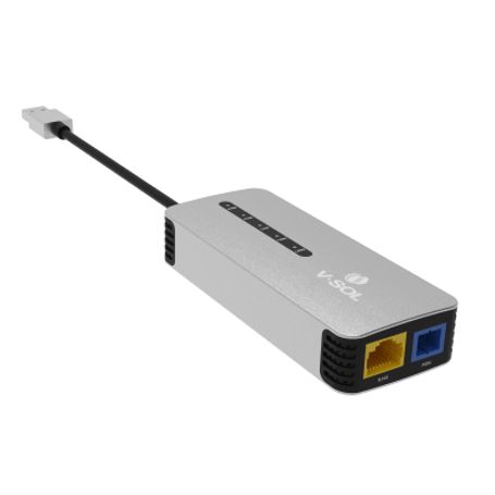 Onu Dual Gpon/epon Usb Portátil / 1 Puerto Rj45 2.5gbps / 1 Puerto Usb Tipo C