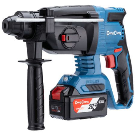 Martillo Perforador Inalámbrico Sdsplus Incluye 2 Baterias 20v 4.0 Ah Cargador Y Estuche