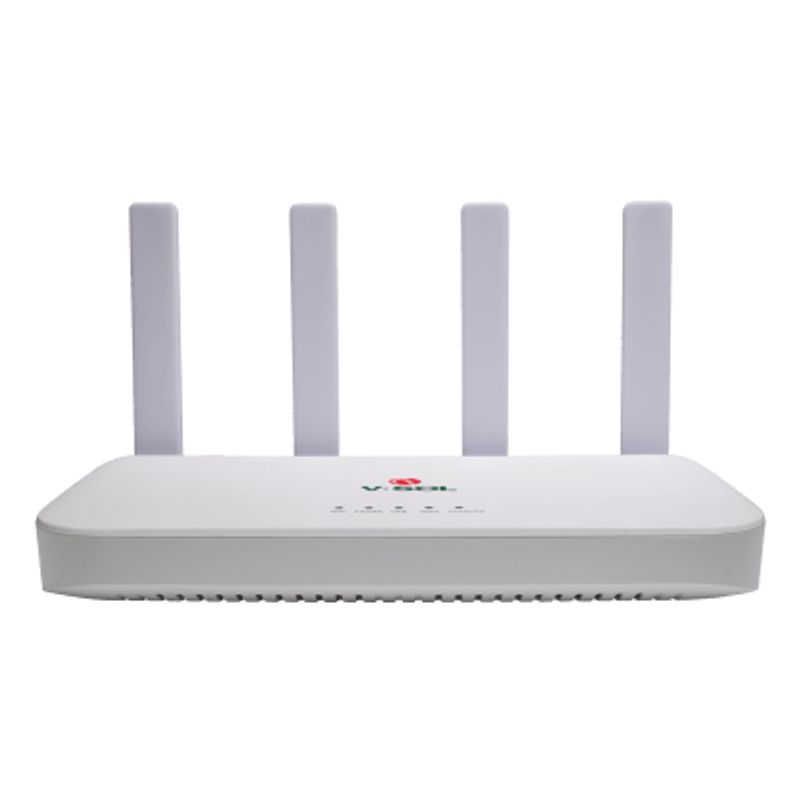 Onu Gpon/epon Con Wifi 6 Ax1500 / Wifi Doble Banda 2.4 Y 5 Ghz / 4 Puertos Gigabit / Puerto Pon Sc/apc 