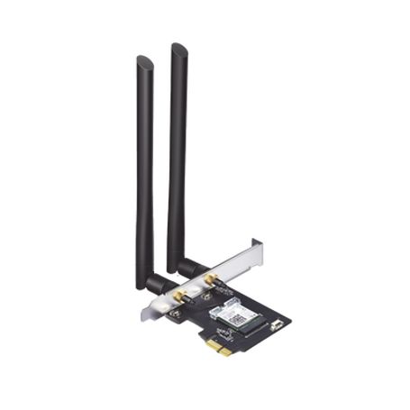Adaptador Pcie Inalámbrico Doble Banda Ac 1200 Mbps / Antena De Alta Ganancia / Tecnologia Mumumo 2x2 / Soporte De Perfil Bajo Y