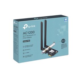 adaptador pcie inalámbrico doble banda ac 1200 mbps  antena de alta ganancia  tecnologia mumumo 2x2  soporte de perfil bajo y a