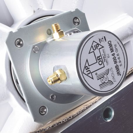 Antena Direccional De Alto Rendimiento / 32 Dbi / 3 Ft / 5.96.6 Ghz / Conectores Sma Hembra Inverso / Alto Aislamiento Al Ruido 