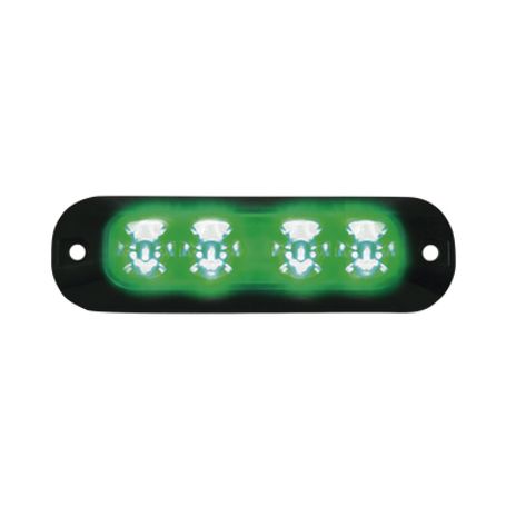 luz perimetral  4 leds ultra brillantes color verde