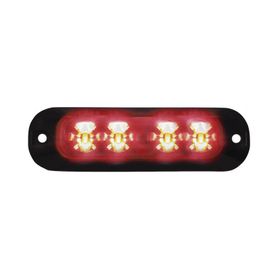 luz perimetral  4 leds ultra brillantes color rojo