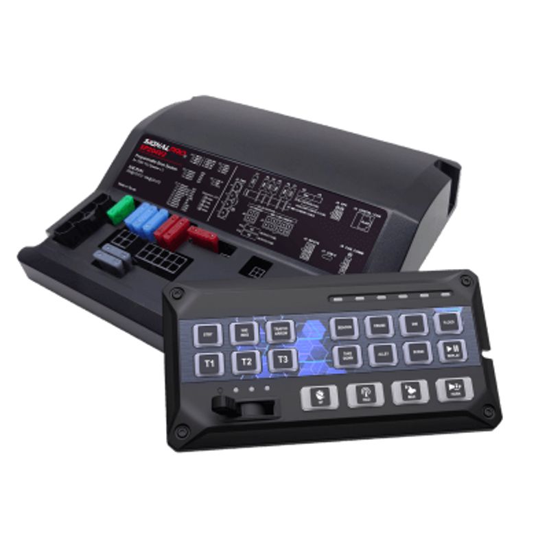 Sirena Vehicular De 200w De Potencia Programable Con Controlador De Panel Deslizante De 19 Botones Indicador De Flecha De Tráfic
