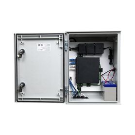 kit de gabinete de poliéster 300 x 400 x 200 mm  controlador de carga con switch poe 5  bateria de 12v 7ah236199