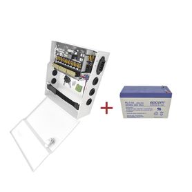 kit  fuente plk12dc8abk  bateria incluida pl712