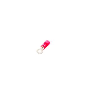 zapata terminal de ojillo  para tornillo 18 in 3 mm calibre 2216 awg con aislamiento de vinilo209709