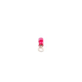 zapata terminal de ojillo  para tornillo 18 in 3 mm calibre 2216 awg con aislamiento de vinilo209709