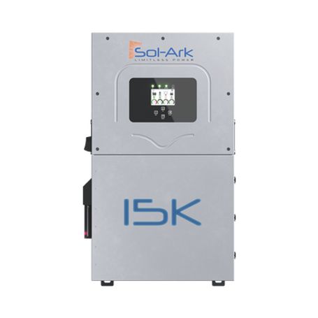 inversor hibrido solark 15 kw 220 vcc fase dividida  wifi incluido ip65 entrada de baterias a 48 vcc232281