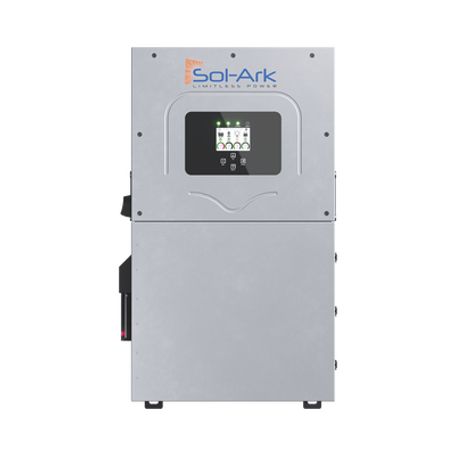 Inversor Hibrido Solark 15 Kw 220 Vcc Fase Dividida  Wifi Incluido Ip65 Entrada De Baterias A 48 Vcc