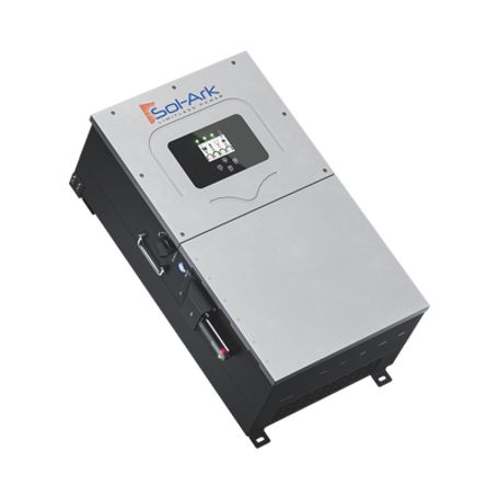 Inversor Hibrido Solark 15 Kw 220 Vcc Fase Dividida  Wifi Incluido Ip65 Entrada De Baterias A 48 Vcc