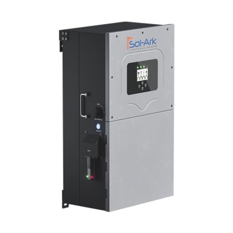 Inversor Hibrido Solark 15 Kw 220 Vcc Fase Dividida  Wifi Incluido Ip65 Entrada De Baterias A 48 Vcc