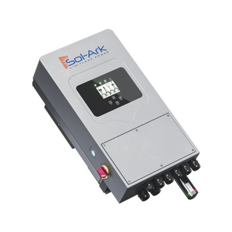 Inversor Hibrido Solark 5 Kw 127 Vcc Wifi Incluido Ip65 Entrada De Baterias A 48 Vcc