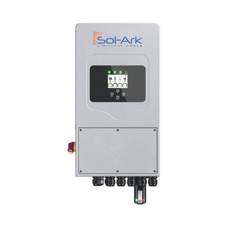Inversor Hibrido Solark 5 Kw 127 Vcc Wifi Incluido Ip65 Entrada De Baterias A 48 Vcc
