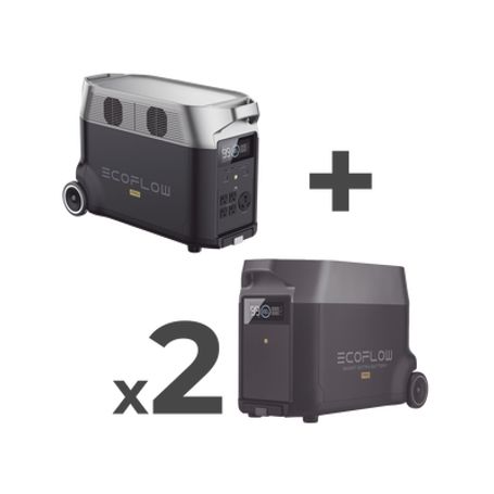 estación de energia portátil delta pro 3600wh litio lfp 5 ac 3600w 7200w pico 2 usbc 200w capacidad para aumentar respaldo