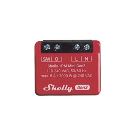 mini interruptor inteligente con wifi medición de consumo 1 canal 8a compatible con asistentes de voz alexa y googlehome236370