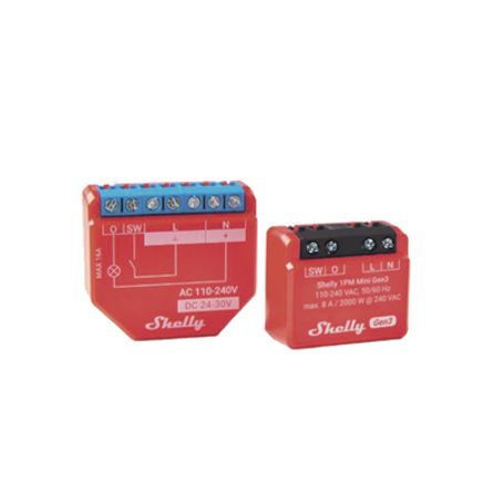 Mini Interruptor Inteligente Con Wifi Medición De Consumo 1 Canal 8a Compatible Con Asistentes De Voz Alexa Y Googlehome