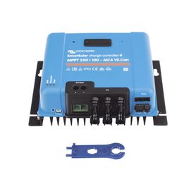 smartsolar mppt 250100mc4 controlador solar mppt 100a voltaje 48 vcc para uso con inv cargadores victron238834