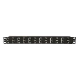 protector de puertos ip de 12 canales para uso en cat5e cat6 y cat6a