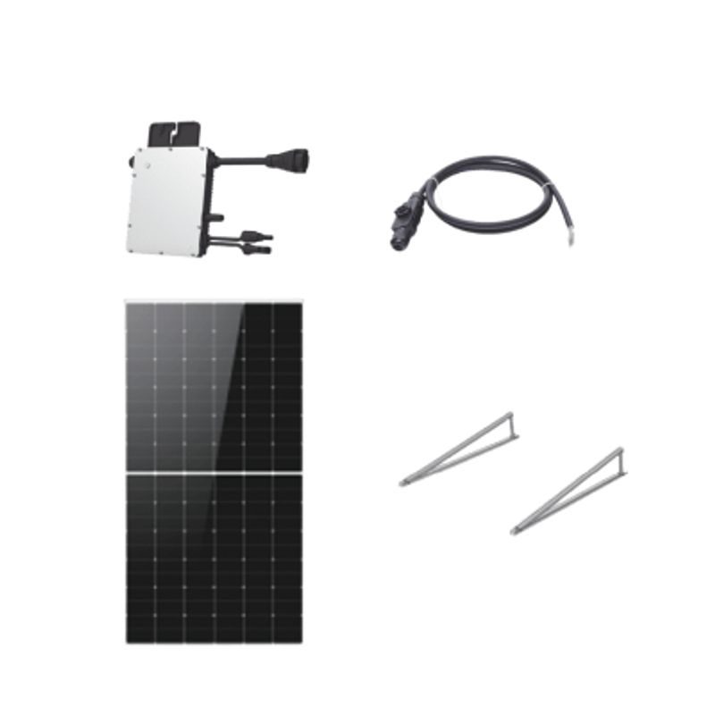 Kit Solar Interconexion  / 500 W  220vca / Microinversores Hoymiles / Montaje Incluido  
