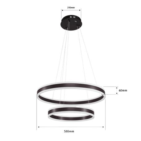 Lámpara De Techo Led / Chips Led Ahorra Energia 80 / 110w / Flujo Luminoso 8800 Lm / Montaje Sobreponer / Interior Ip20 / Vida Ú