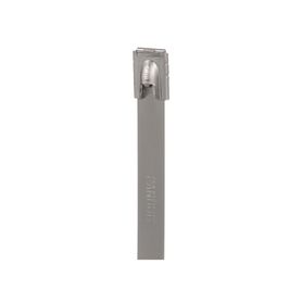 cincho pansteel™ de acero inoxidable 316 de 362mm largo x 79mm ancho color metálico paquete de 50pz234583