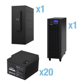 ups trifásico de 20 kva18 kw topologia online doble conversión voltaje de 208220 vca de ll respaldo de 5 minutos al 100 de carg