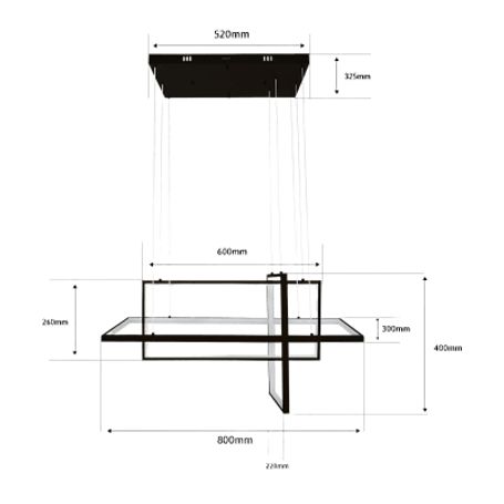 Lámpara De Techo Led / 100w / Luz Blanca 6500k Neutra 4000k Cálida 2700k / Ip20 / Ángulo De Luz 120° / Aluminio Y Pc / Vida Útil