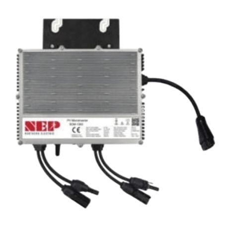microinversor 1 kw 127 vca para interconexión a red eléctrica con wifi ip67 conexión para cable troncal para 2 módulos de hasta