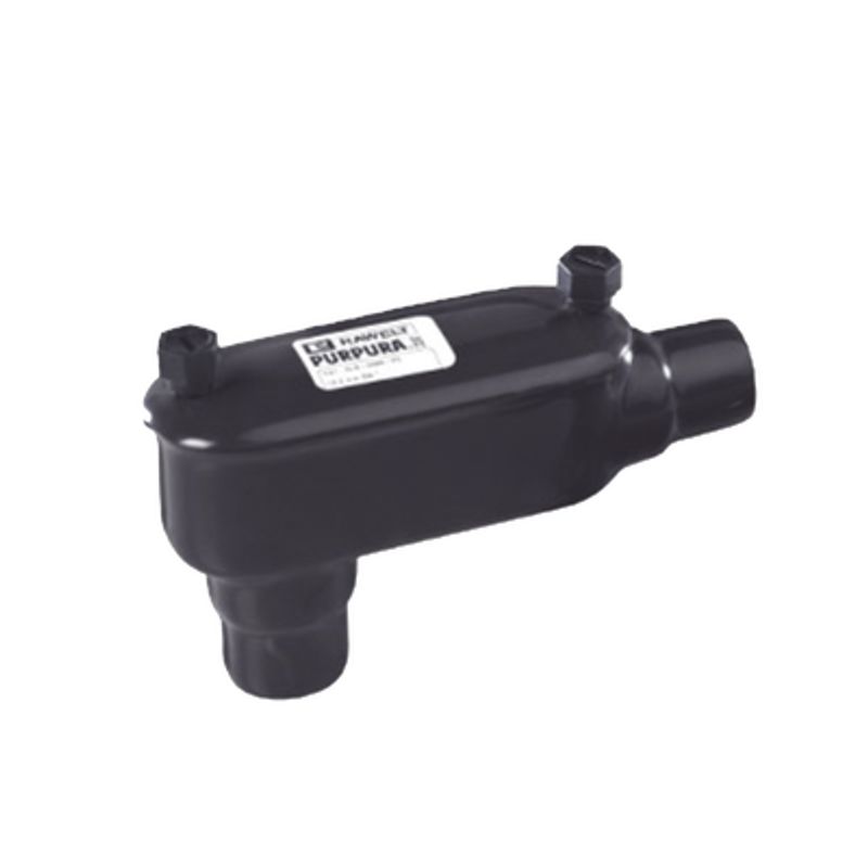 Caja Ovalada Tipo Lb Con Recubrimiento Exterior De Pvc De 2 (50.8 Mm).