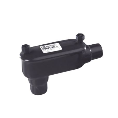 caja ovalada tipo lb con recubrimiento exterior de pvc de 2 508 mm
