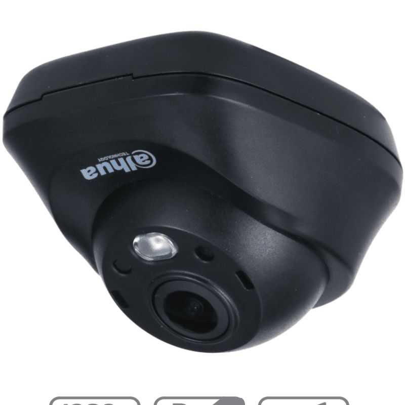 Dahua Hachdw3200ln  Cámara Mini Domo De 2 Megapixeles/ Lente De 2.1mm/ Gran Angular Con 132 Grados De Apertura/ Micrófono Integr